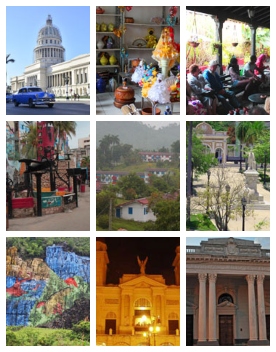 Havana, Trinidad, Las Terrazas, Cienfuegos, Viñales and Santiago 